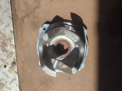 Used ATV Primary Clutch Assembly - Silver, Compatible with various ATV models