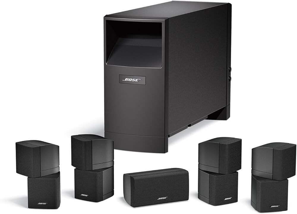Bose Acoustimass 10 System and Wall Mounts