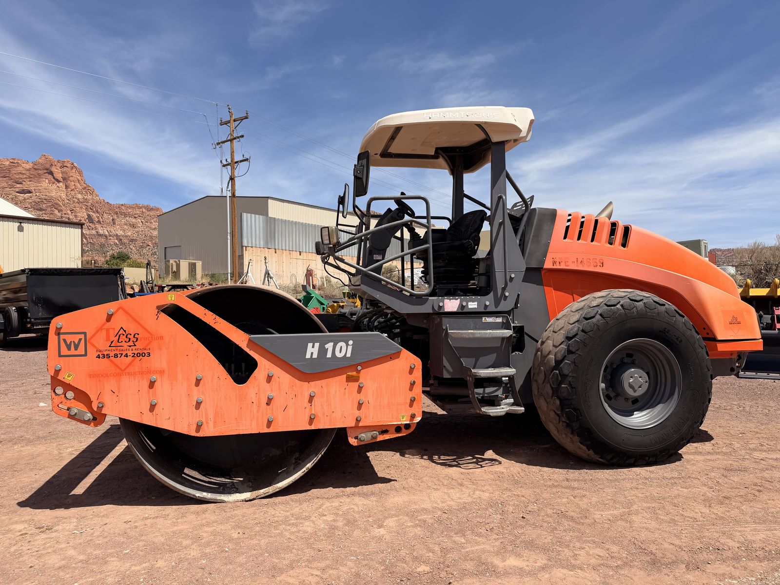 2018 Hamm Smooth Drum Roller