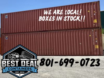 40' High Cube Shipping Container