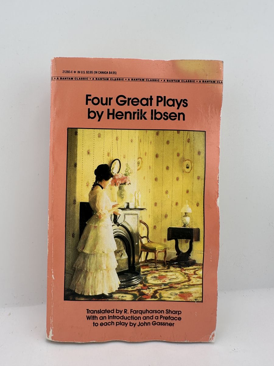 Four Great Plays Henrik Ibsen Bantam Classic PB 1980s Ghosts Doll House