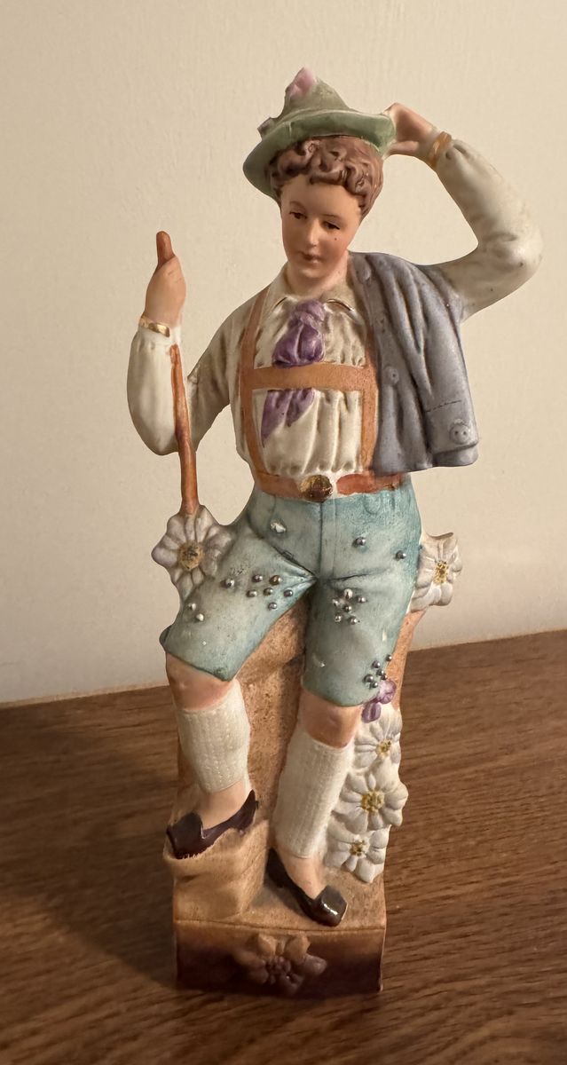 Porcelain Figurine, made by W.K.C. Gräfenthal in Germany, Stamped & Numbered