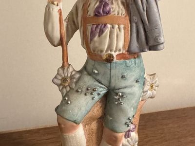 Porcelain Figurine, made by W.K.C. Gräfenthal in Germany, Stamped & Numbered