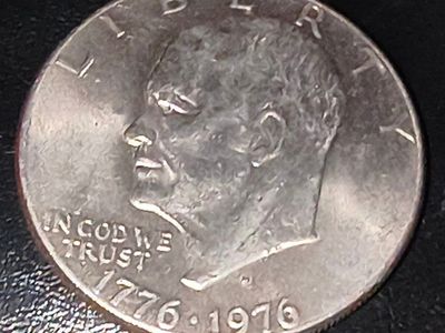 1776-1976 Eisenhower Bicentennial One Dollar Coin
