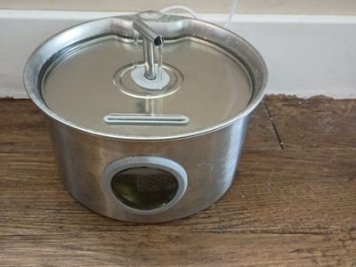 Stainless Steel Pet Water Fountain Automatic Dispenser