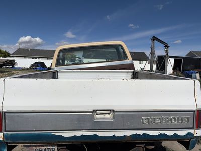 87 Chevy tailgate