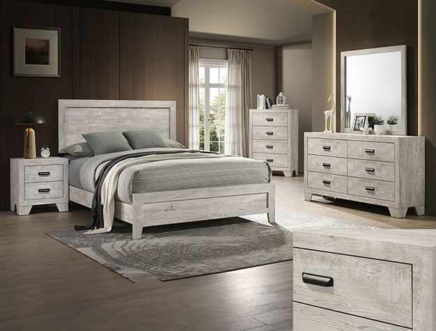NEW Queen 6 PIECE BEDROOM SET -NEW IN BOX