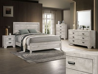 NEW Queen 6 PIECE BEDROOM SET -NEW IN BOX