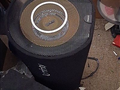 Audiobank 1000W 2-Channel Stereo Amplifier & Infinity Primus 1500T 12" Subwoofer Tube