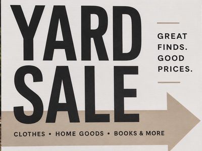 Provo Yard Sale! Saturday, August 22nd @8:00!