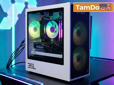 HP OMEN 35L Gaming Desktop, AMD Ryzen 7 8700G, 16GB DDR5, 1TB, RTX 4060 Ti 8GB