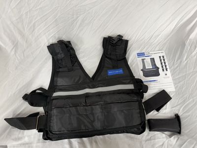 Adjustable Weighted Vest 3–17 lbs Workout Training Vest