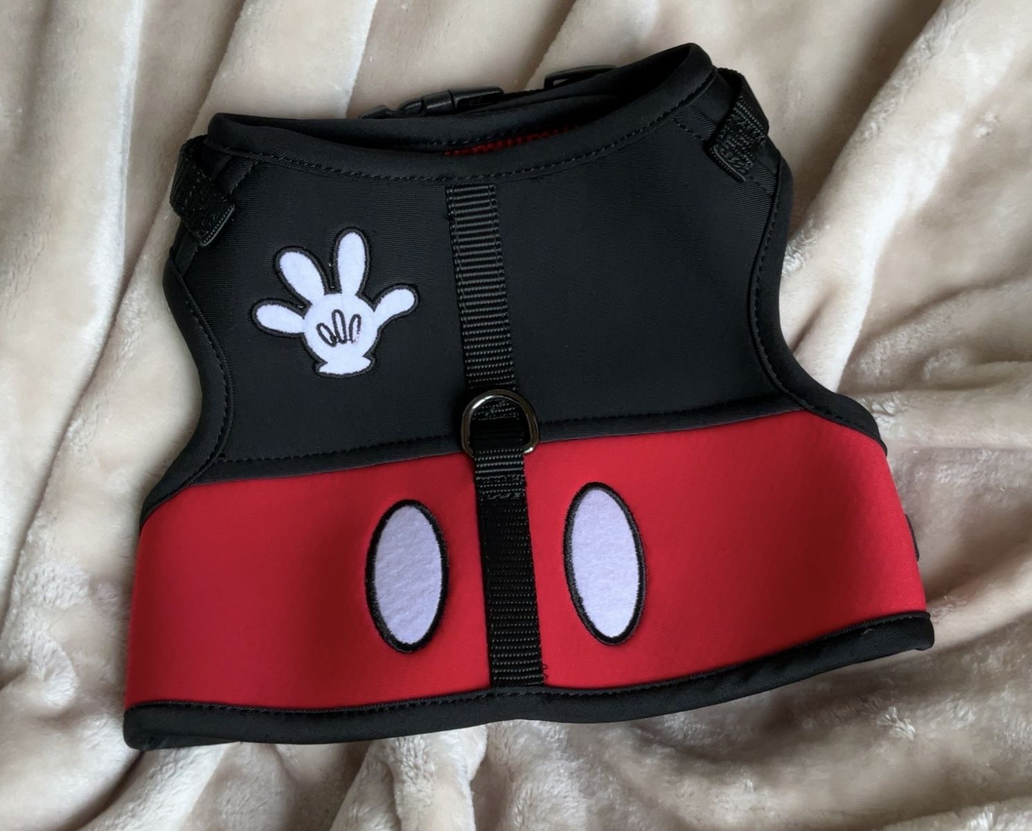Disney Tails Mickey Mouse Dog Harness Size Small