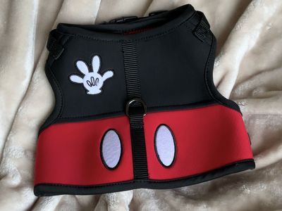 Disney Tails Mickey Mouse Dog Harness Size Small