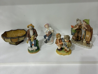 Vintage Figurines - Homco & Geo Lofton - $10 each or $30 takes all