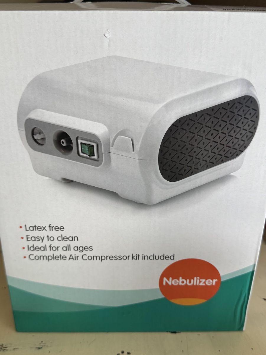 Nebulizer Compressor System - Latex-Free, Easy to Clean, All Ages Kit