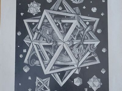 13 Vintage Escher Prints