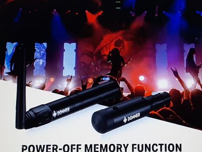 New Donner Wireless DMX512 Transmitter and Receiver Set for DJ 2.4G DMX LED Stage Disco Lighting Control
