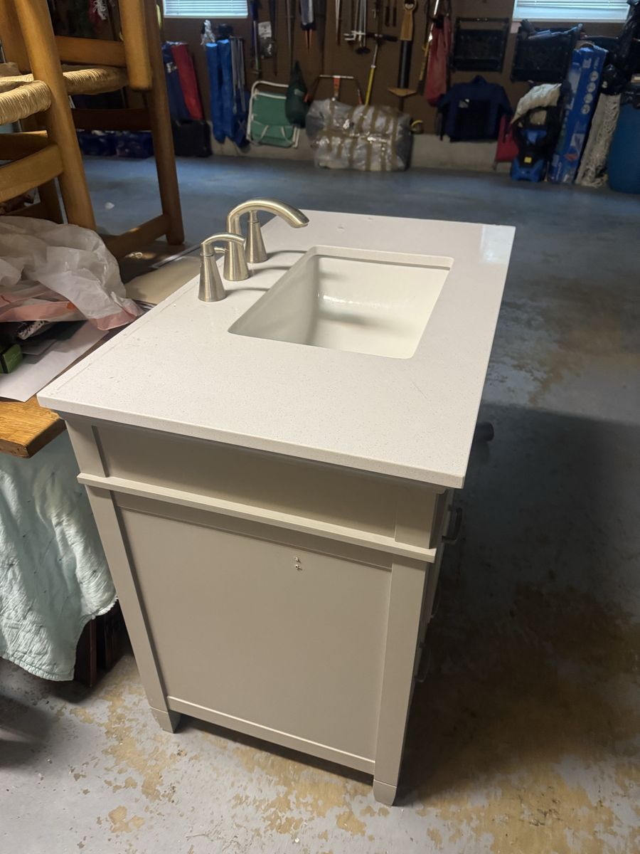 Gray 36 “ stand alone vanity