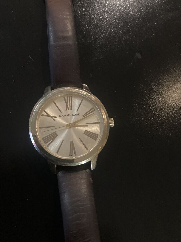 Michael Kors Leather Watch