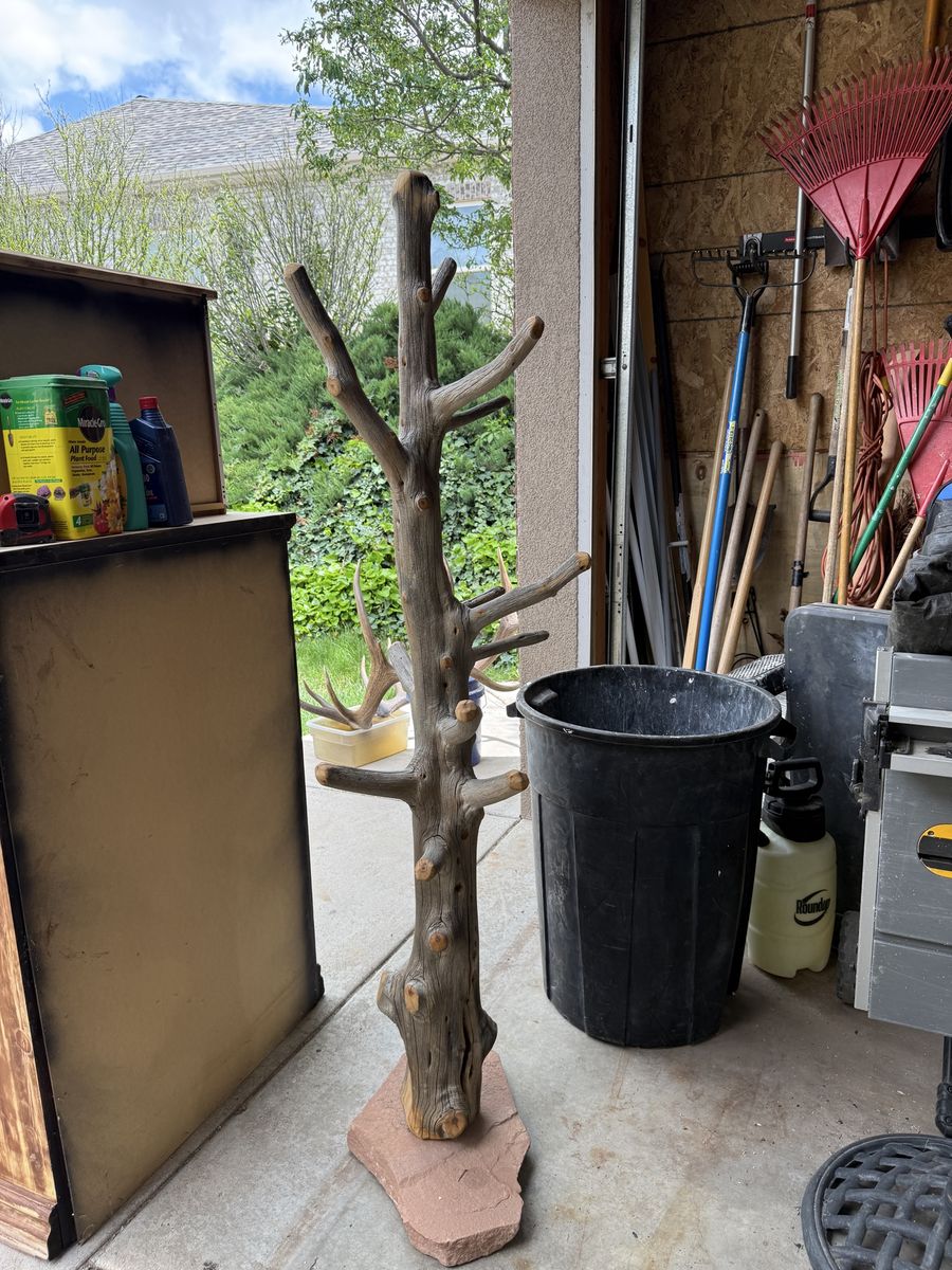 Unique coat rack