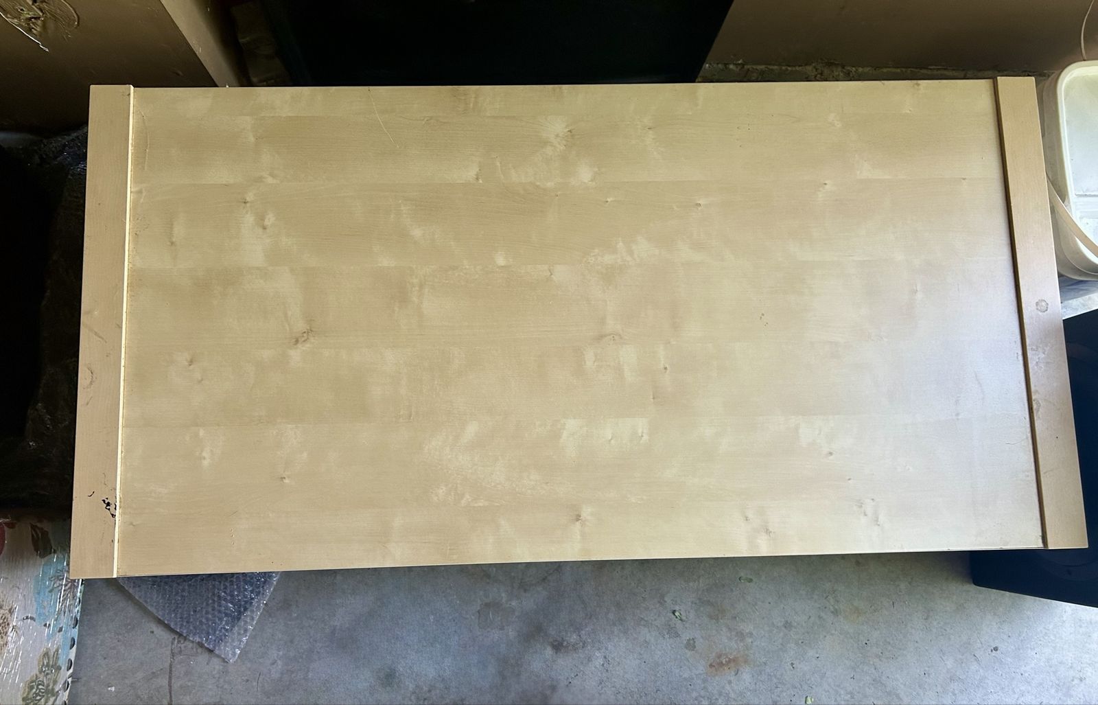 Light Wood Finish Modern coffee Table
