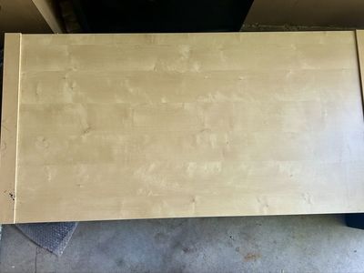 Light Wood Finish Modern coffee Table