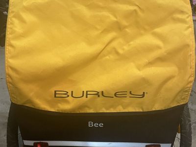 Burley Bee double seat bike trailer