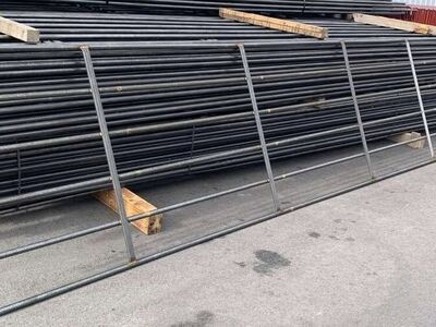 Continuous Fence Panel 1-1/4" OD 6 rail - 14ga thick 4'x20' - $149.95