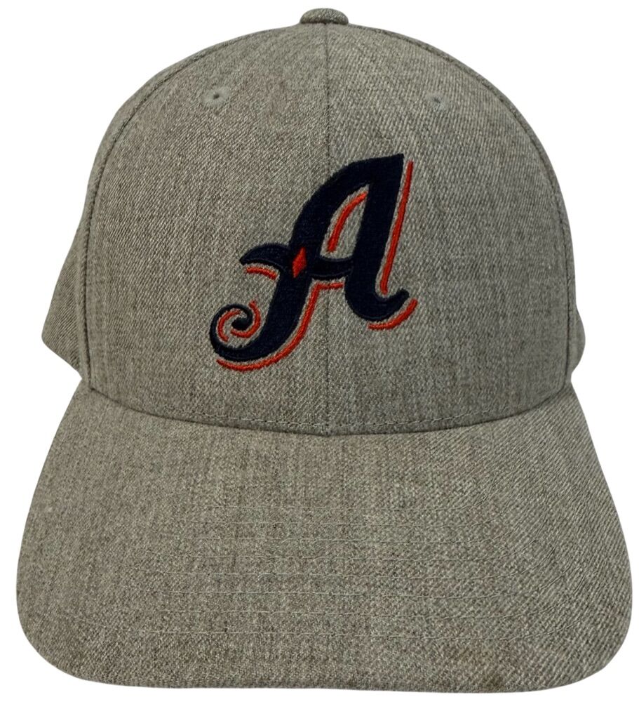 Reno Aces MiLB Vintage A Logo Gray Snapback