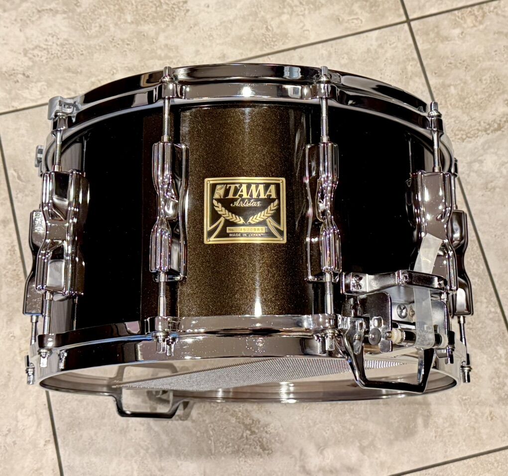 80’s TAMA ARTSTAR 8X14 RARE Maple Snare Drum