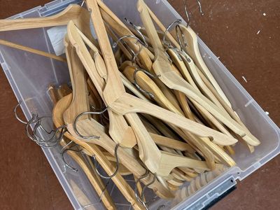 Wood hangers