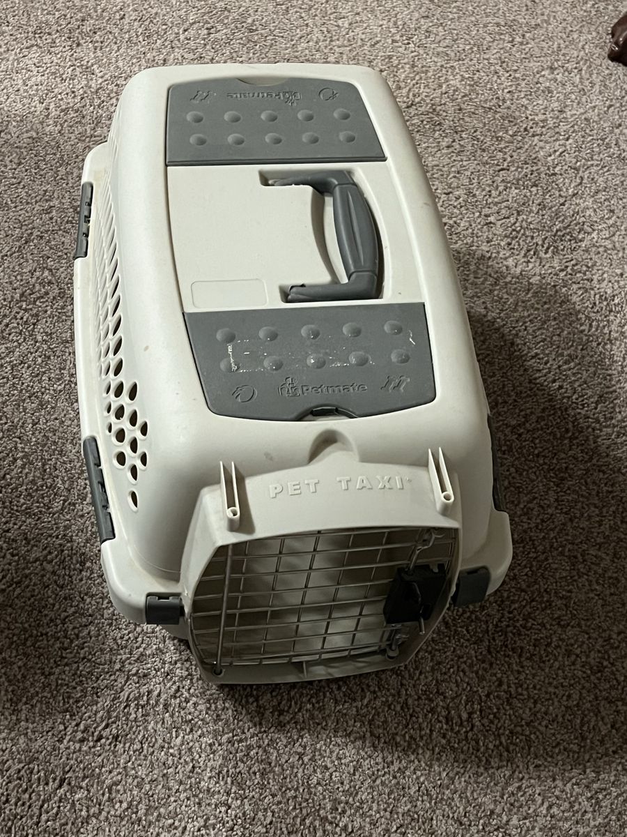 Petmate Pet Taxi Hard Plastic Pet Carrier Kennel