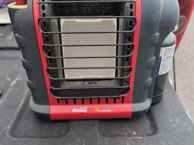 Portable Buddy Mr. Heater MH9BX Propane Radiant Heater - Red/Black