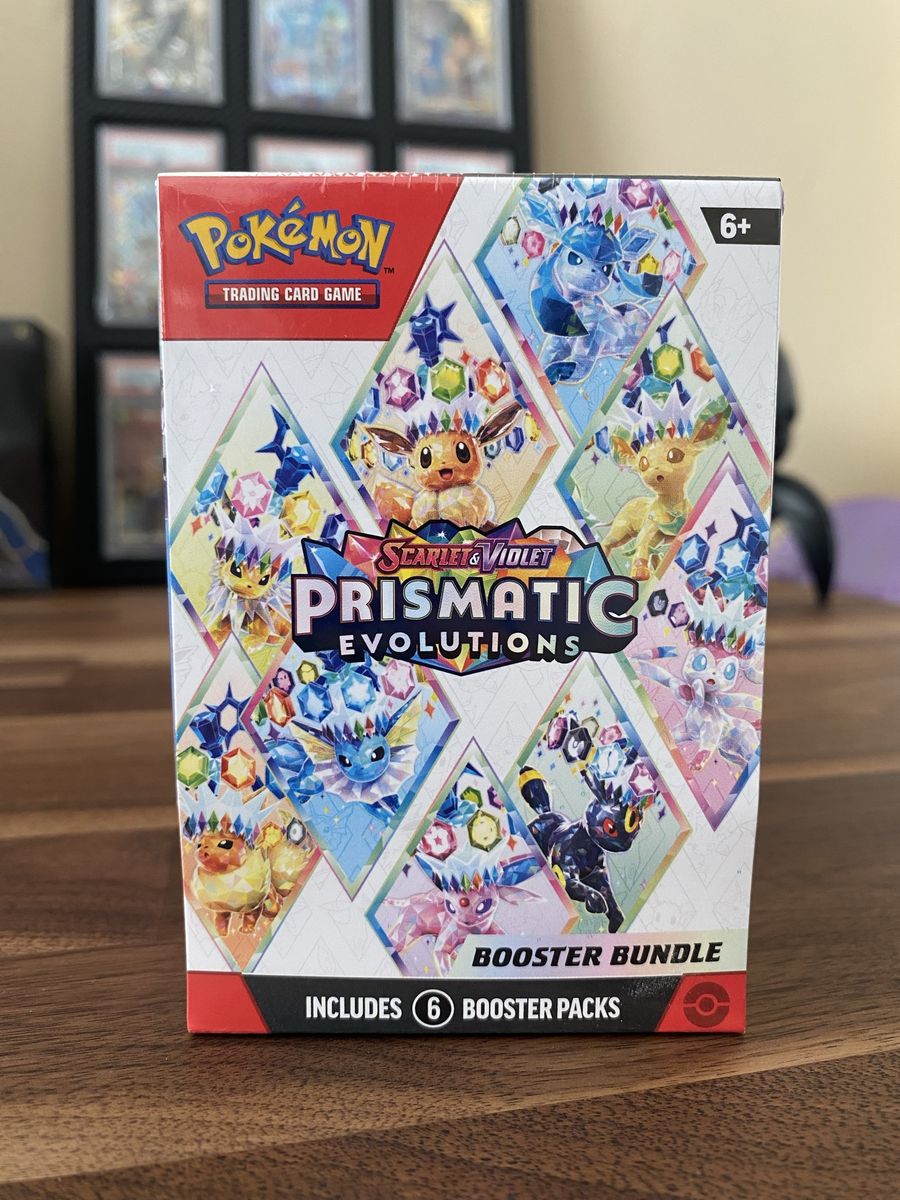 Pokemon Prismatic Evolutions Booster Bundle Cards
