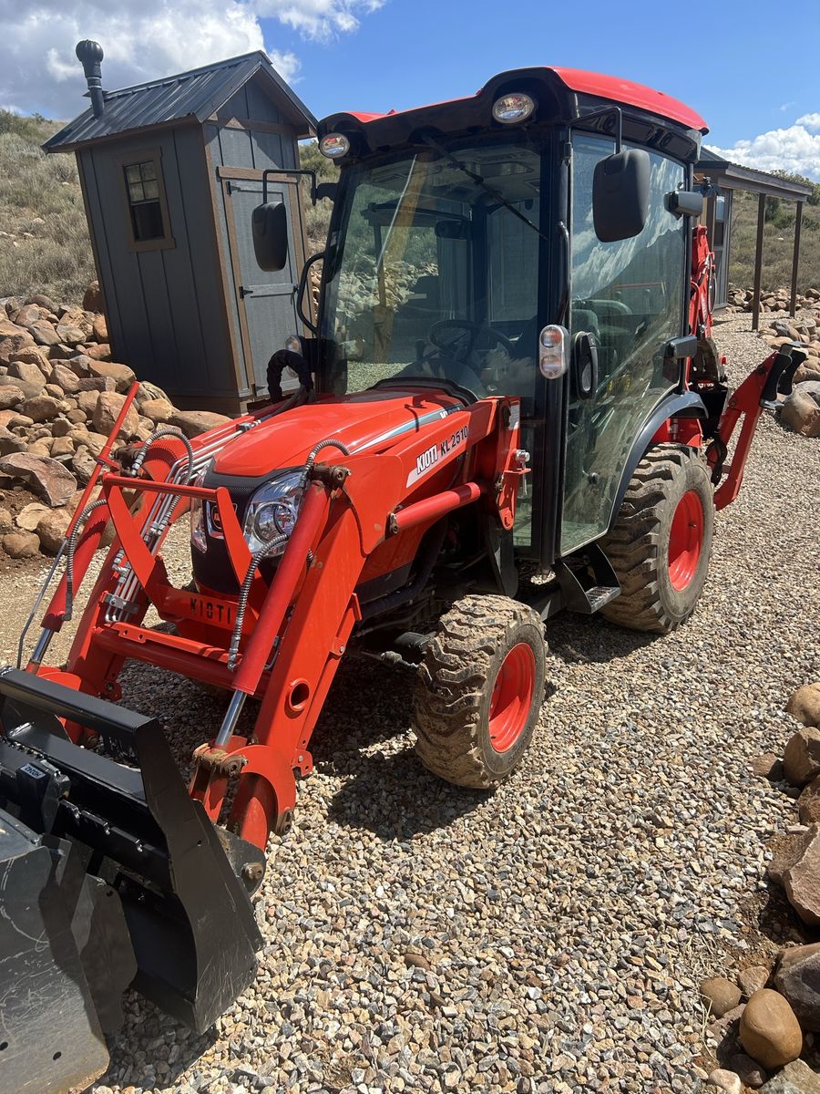 2026 Kioti CK2510 Cab Tractor Package Only 60 Hours