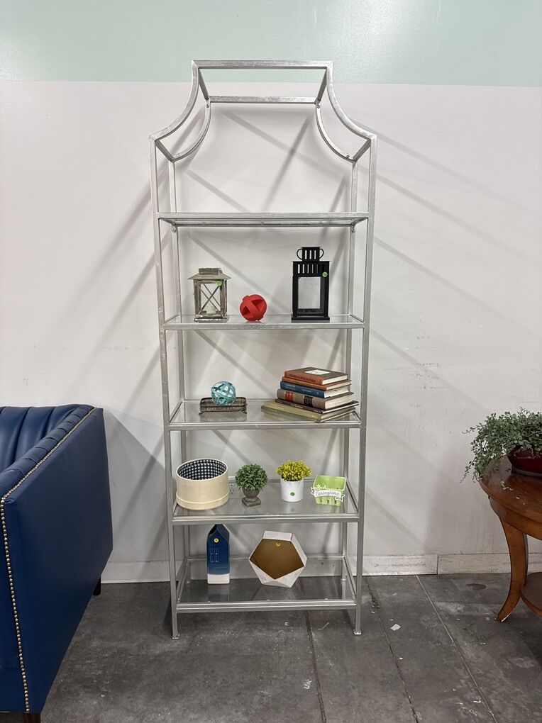 Metal And Glass Shelf