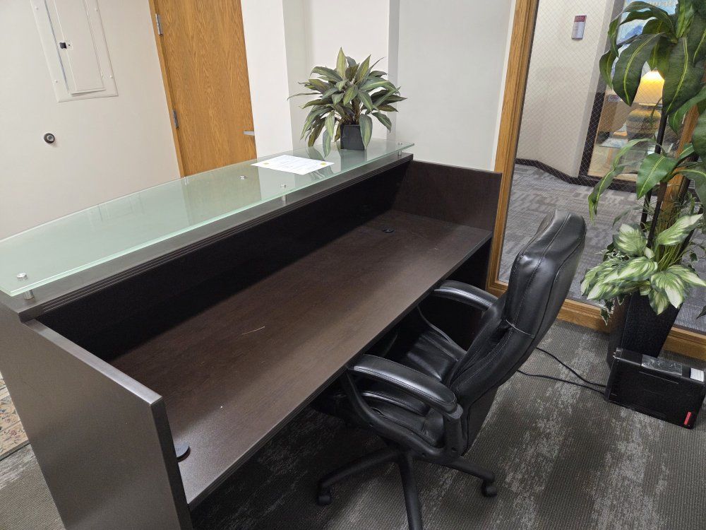 reception desk