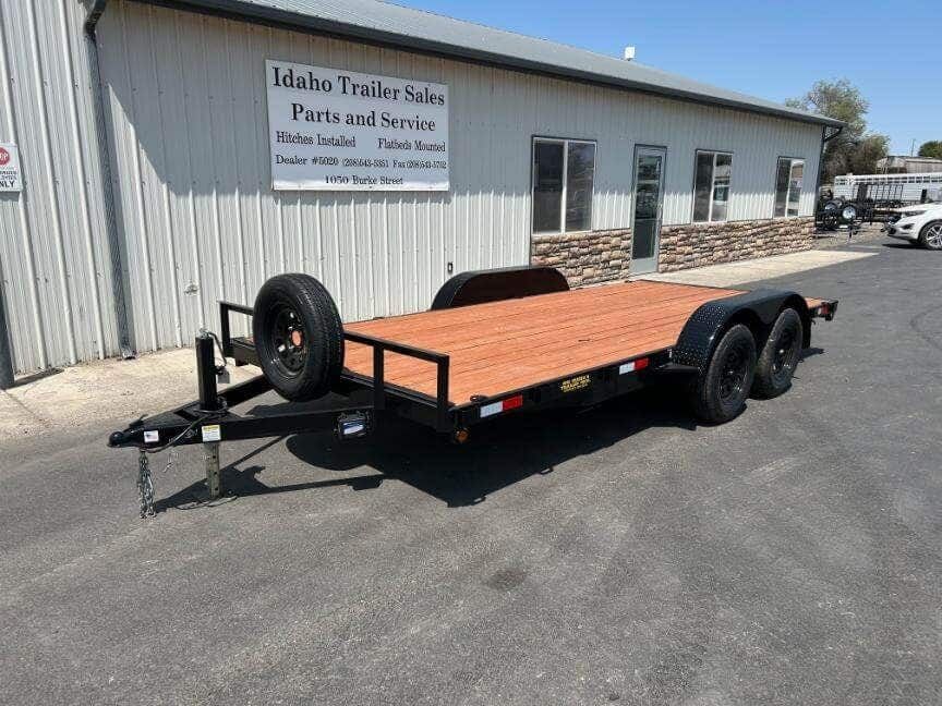 2026 Big Bubba's Trailers 83x16' 4' Tandem Axle Car Trailer 7K - Pkg 3