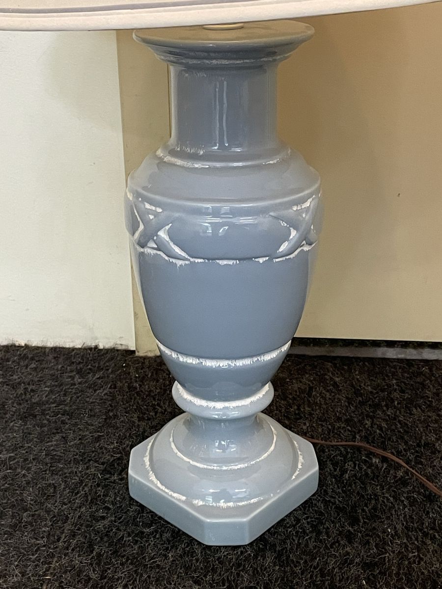Lamp Blue ceramic