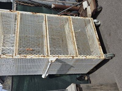 athletic equipment cage