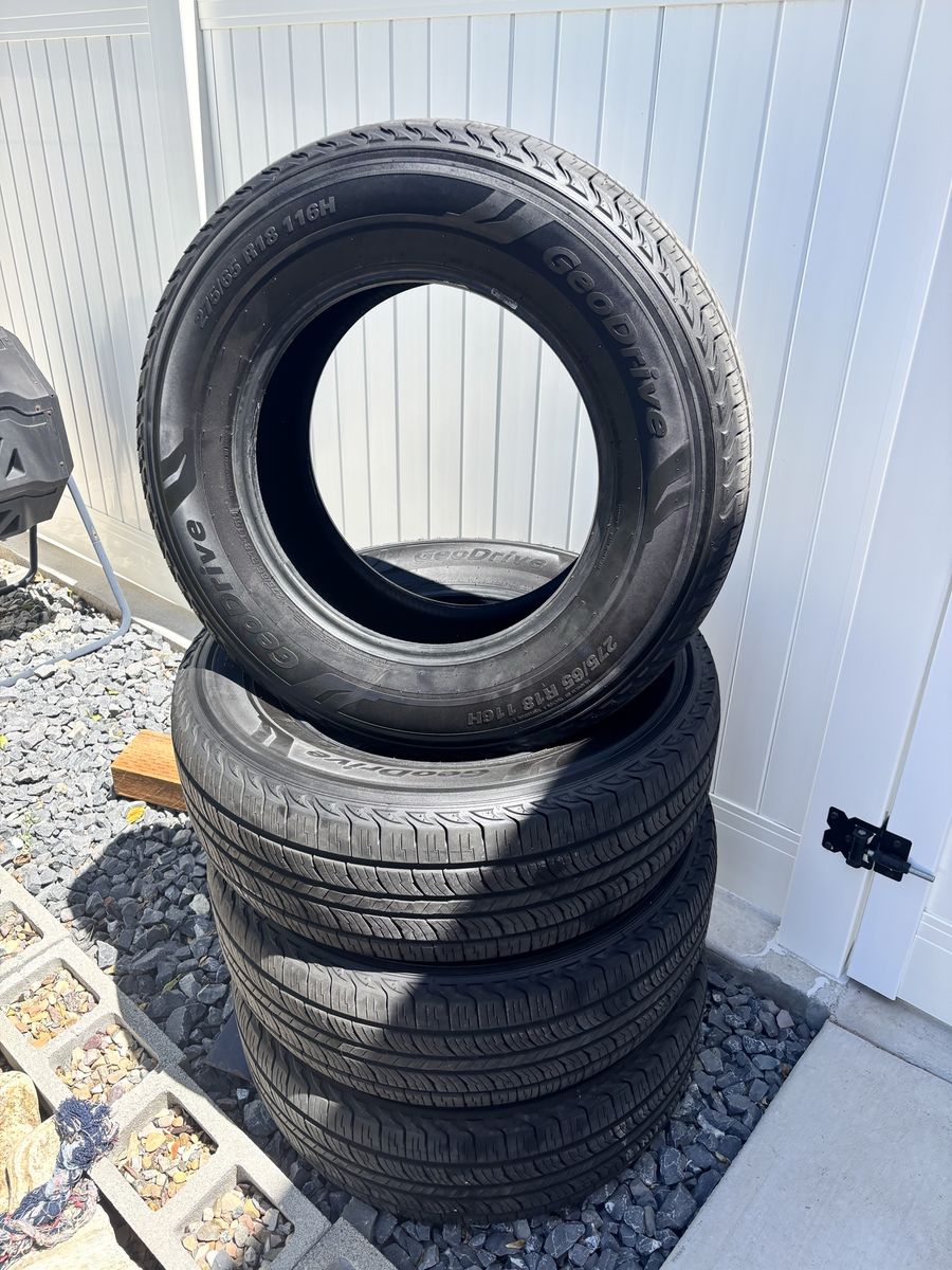 4xGeoDrive All Season 275/65R18 tires