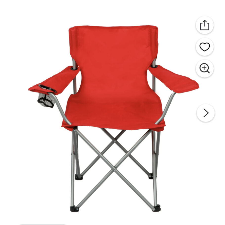 Camping Chairs 3 $5 Ea. Or $12 For 3