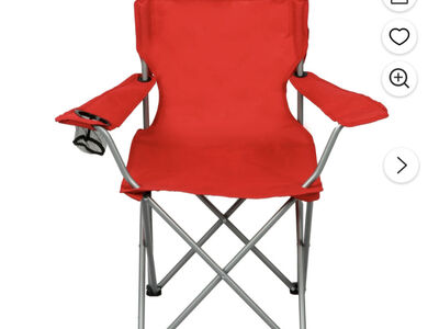 Camping Chairs 3 $5 Ea. Or $12 For 3
