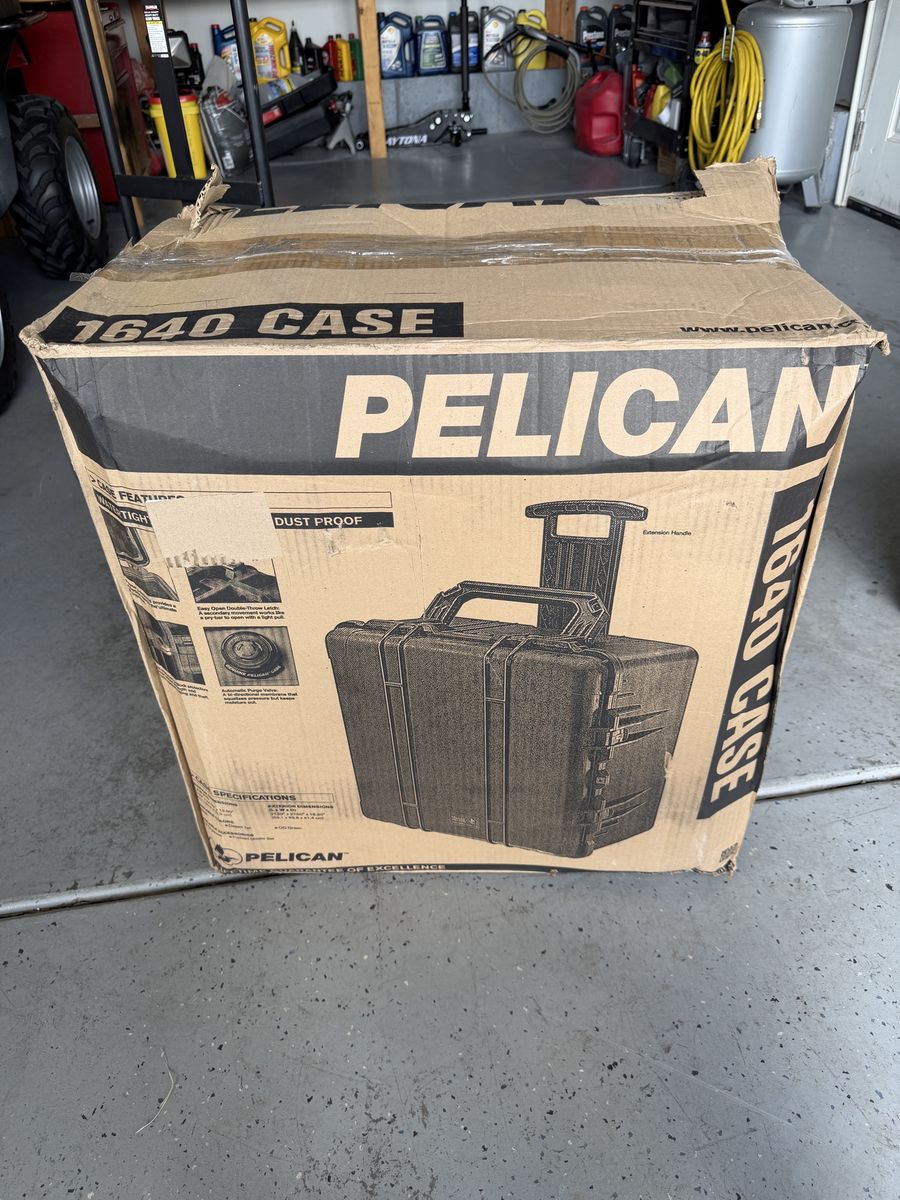Pelican 1640 Case – Heavy Duty Protective Case – New in Box