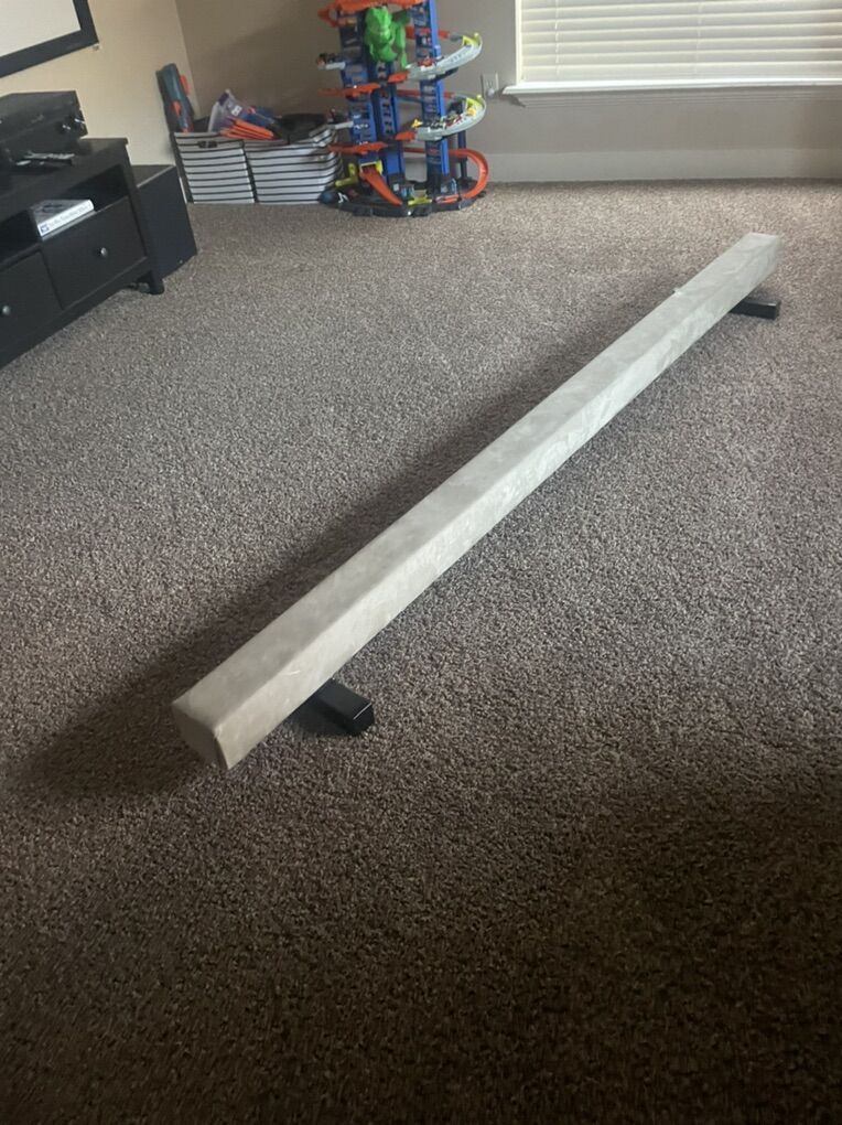 10ft Suede Gymnist Balance Beam