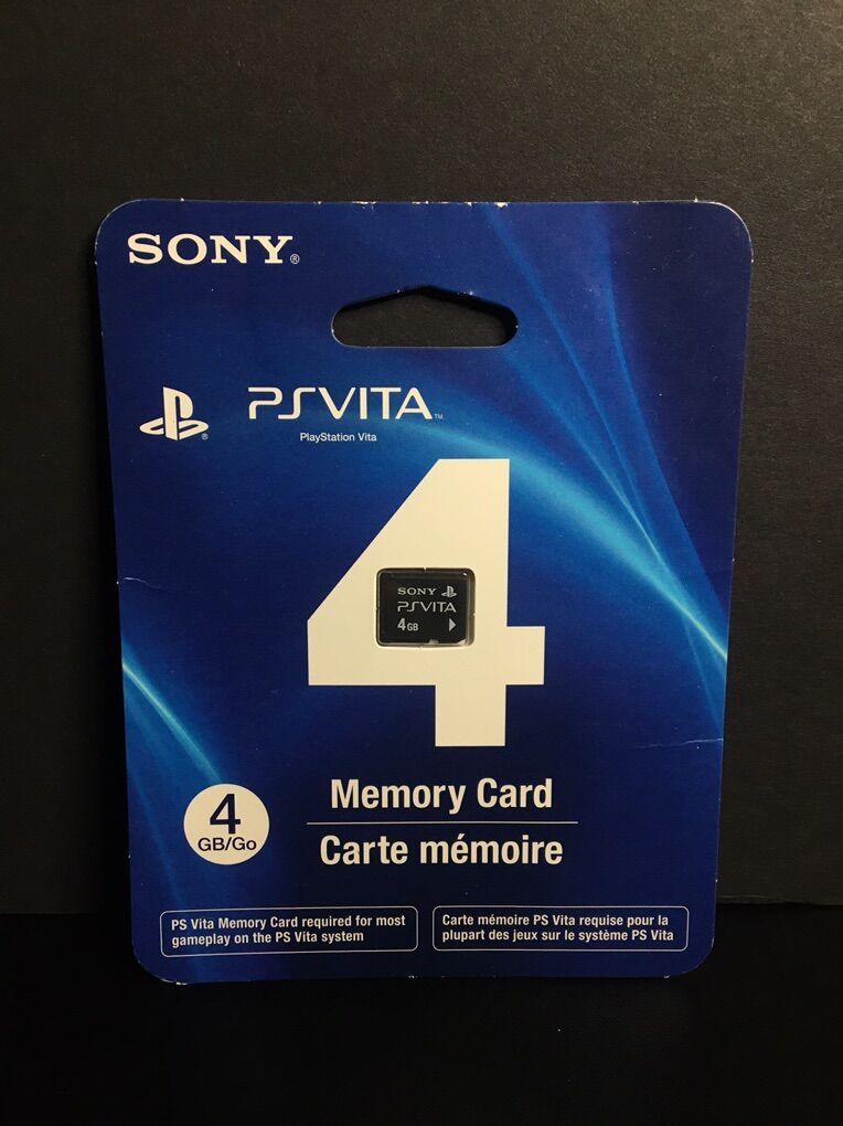 PS Vita 4gb Memory Sealed