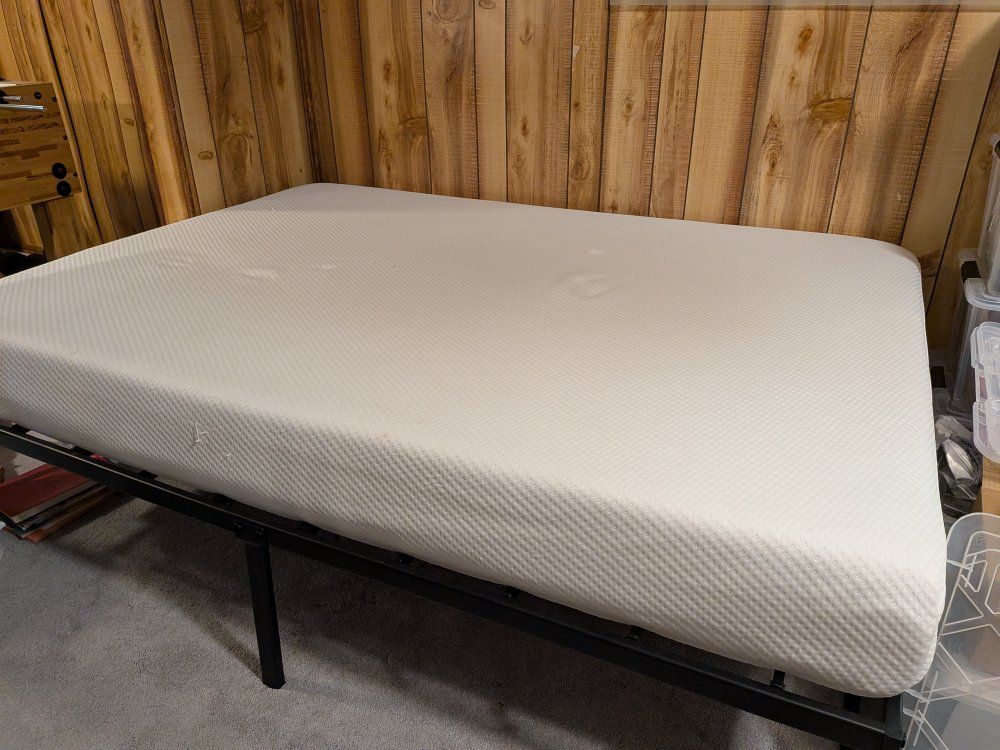Bed Frame and Mattress