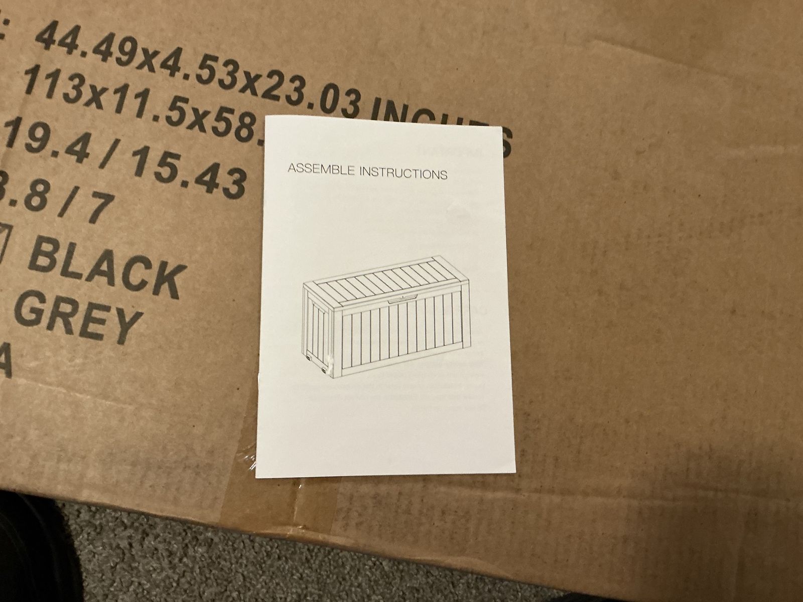 Outdoor Storage Box