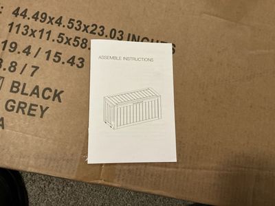 Outdoor Storage Box